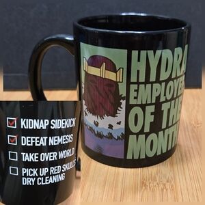 Marvel Employee of the Month Hydra Mug, Kidnap Defeat Take Over The World, check
